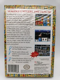 Great Waldo Search Nintendo Entertainment System 1992 NES QualityREV-A