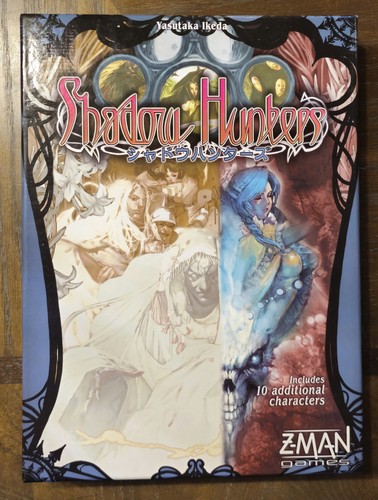 Shadow Hunters Brettspiel Z-Man Spiele 100% Komplett Nr Mnt/Neuwertig