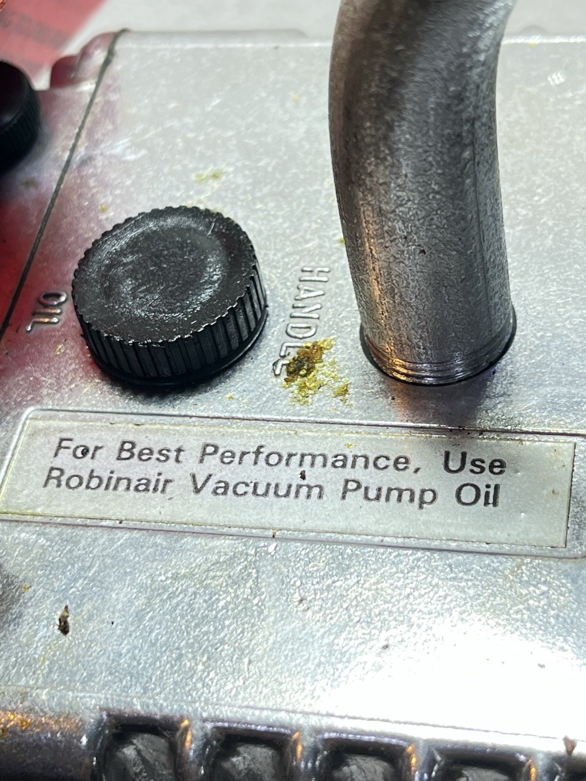 Robinair High Vacuum Pump Model 15102-B 3CFM used