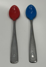 80 The First Years Stainless Steel Baby Spoons Soft Tip SET OF 4. AS IS