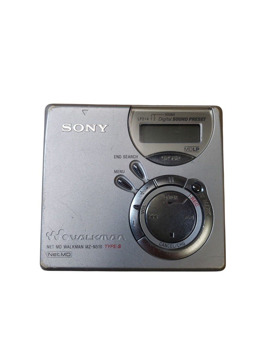 Sony Net MD Walkman MZ-N510 Type-S MiniDisc Player/Recorder