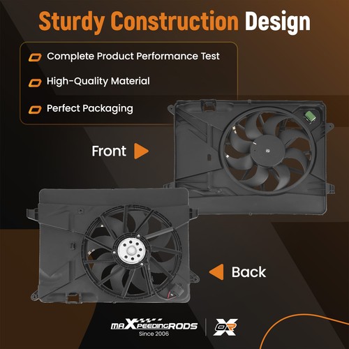 4-Pin Engine Fan Assembly for Buick Encore 2014-2019 for Chevy Trax 621-566 - Bild 2 von 19