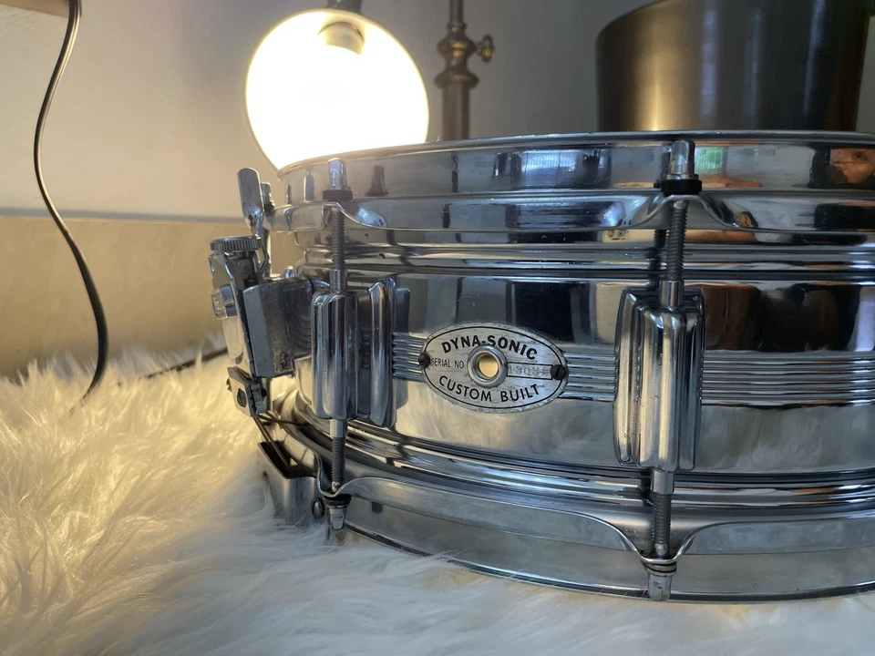 Caja de latón Rogers Dyna Sonic Cob 14x5 años 70 EE. UU. De colección, construida a medida.    Foto 3 de 4