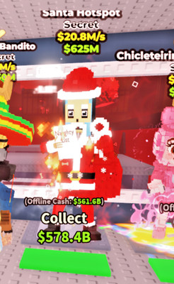 Santa Hotspot 20.8mil Super Fast Delivery and Rare see the description OP