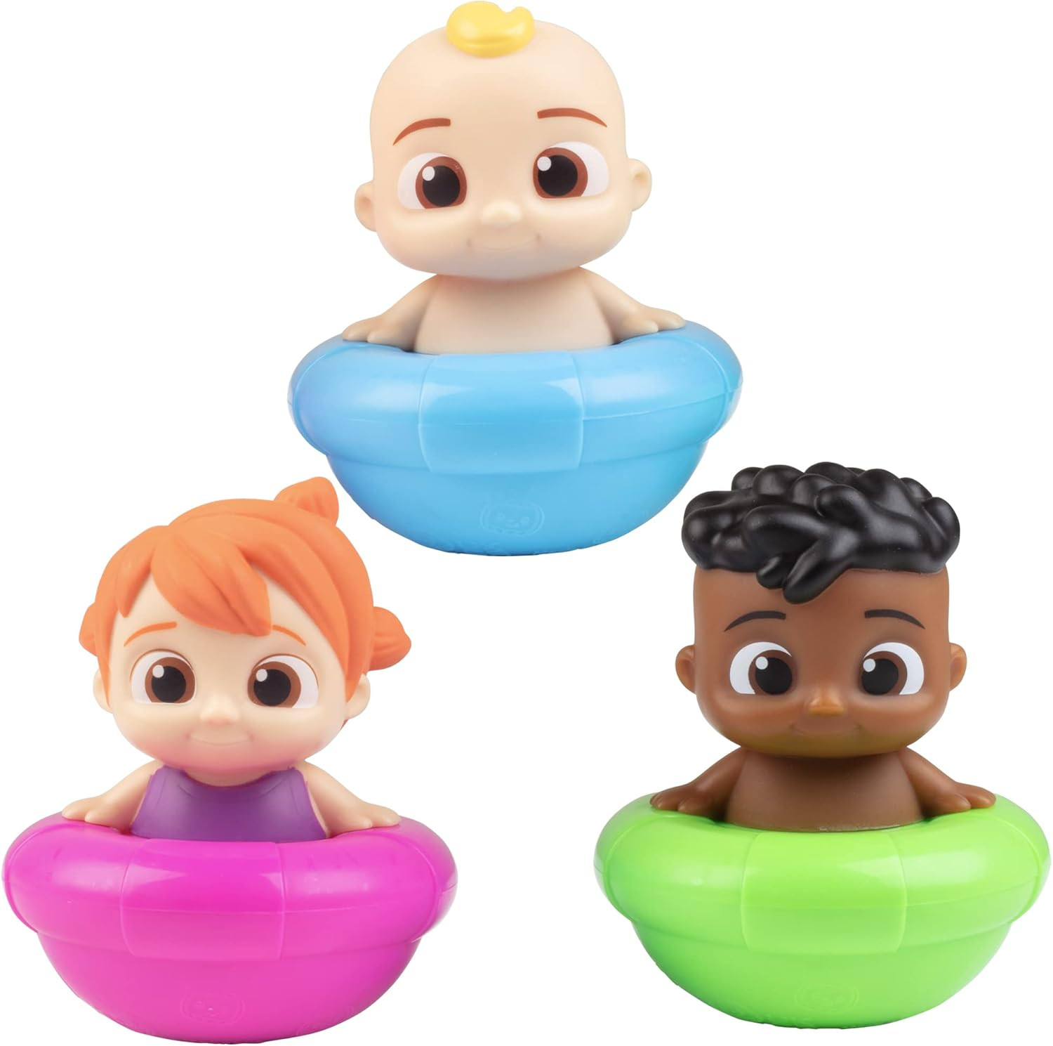 CoComelon JJ Cody YoYo Floating Pool and Bath Toys 3-Pack Official