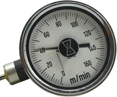 Deute - Werke 1.0301780.1.001 0-160 m/min Magnetic Analog Gauge Tachometer