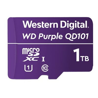 Sandisk Technologies Inc. WDD100T1P0C-85AEL0 Wd Purple 1Tb Surveillance Microsd