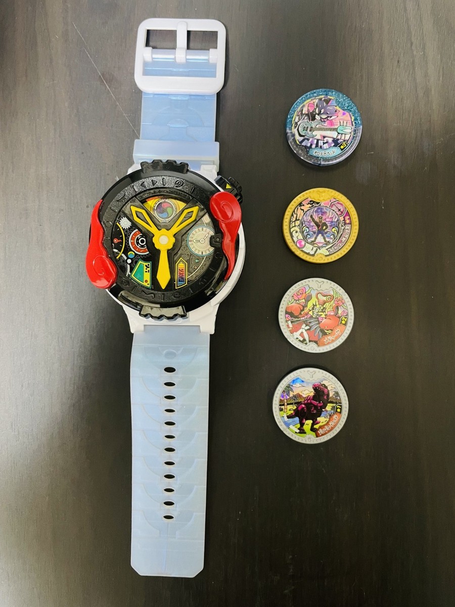 Bandai Yokai Watch DX YSP Watch With 4 Medal Japanese Ver. Battery