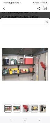 KETER-Regal-Set 3 -für Kunststoffhäuser-715101