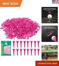 Golf Tees 5 Prong Design Plastic Short Golf Tees 1 1/2 Inch Bulk for Women Me...