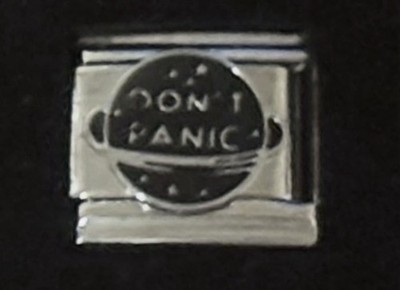Don t Panic Wholesale Italian Charm Enamel Link 9MM K2016-2