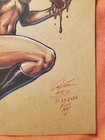 Vampirella Art by Keyeske - Original Comic Art with COA 8.5x11 - Cindy — photo 3