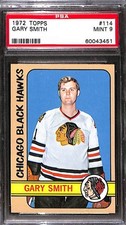 1972 TOPPS #114 GARY SMITH PSA 9 Mint 60043451 