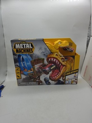Zuru Metal Machines T-Rex Attack Double Loop Track Car Playset Wild Thing New