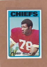 1972 TOPPS FOOTBALL BOBBY BELL #177 CHIEFS VGEX *A43023