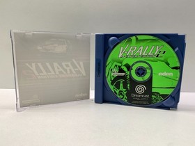 V-RALLY 2 EXPERT EDITION - SEGA DREAMCAST - USED PERFECTLY WORKING PAL