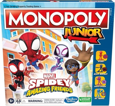 Monopoly Junior Marvel Spidey Board Game
