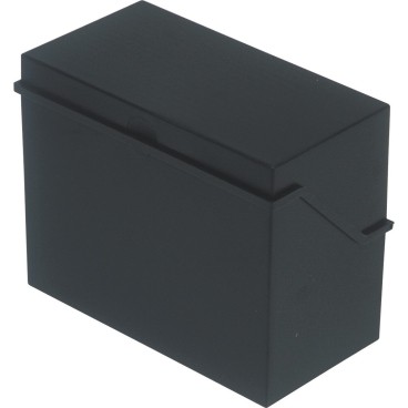 helit Klein-Karteikasten ''the index'', A5 quer, schwarz 1 bis 24 Stk SPARE 52%