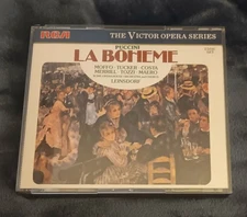 LA BOHEME The Victor Opera Series . 2 Disc Box  Set. 