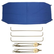 3-bow Tractor Canopy With Frame Fender Mount 40