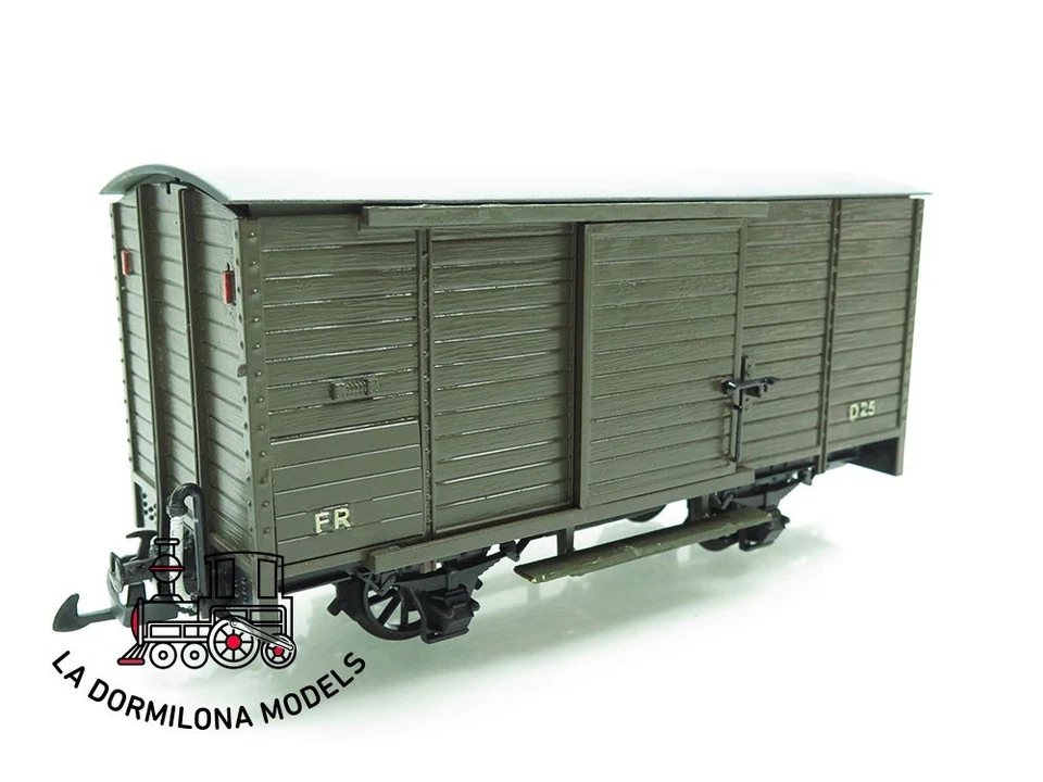 AG663 Escala G - LGB 4035 VAGON MERCANCIAS CERRADO D25 FR FEVE - OVP - Imagen 4 de 4