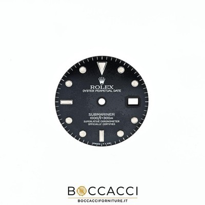 ROLEX Zifferblatt schwarz OYSTER Perpetual Date Submariner   Swiss T - 25    Ref 16610 C...