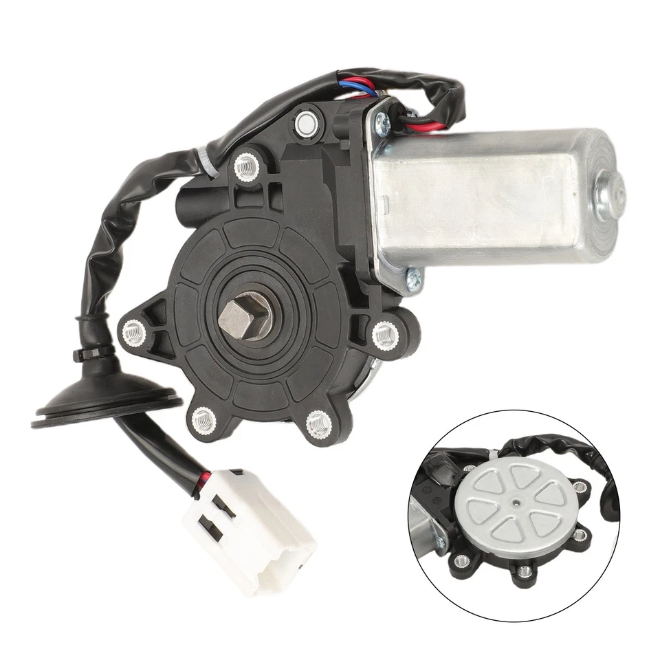 Motor de ventana eléctrica delantero izquierdo para Infiniti FX35 2003 2008 construcción de plástico metal Foto 3 de 4