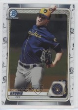2020 Bowman Chrome Prospects Zack Brown #BCP-34 3a3