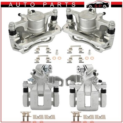 For 2006-2011 Honda Civic Front and Rear Brake Calipers With Bracket Kit