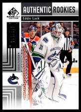2011-12 SP Game Used Eddie Lack Rookie 304/699 Vancouver Canucks #182