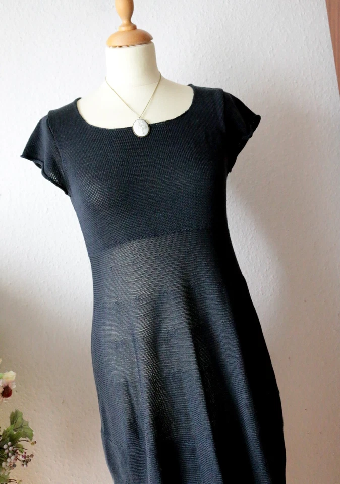 Peruvian Collection reizendes, tailliertes Jersey-Kleid Gr. M Super Zustand - Bild 3 von 4