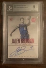Jalen Brunson Encased Rookie Auto /25 BGS 9 10 Autograph