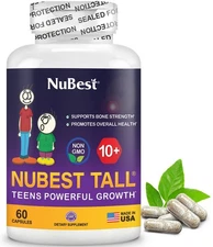 NuBest Tall 10+ - Advanced Growth Bone Growth Supplement For Kids 10+ & Teens
