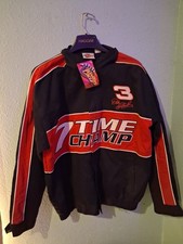 Vintage Dale Earnhardt 3 7 TIME CHAMP NASCAR Jacket L Winner  s Circle