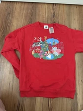 Kids Disney Christmas Crewneck  size 11