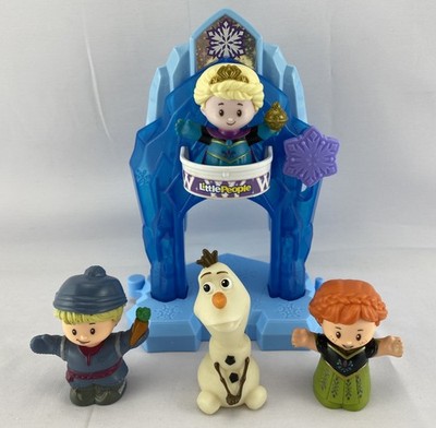 Disney Fisher Price Little People Frozen Elsas Palace Portable Playset & Figures