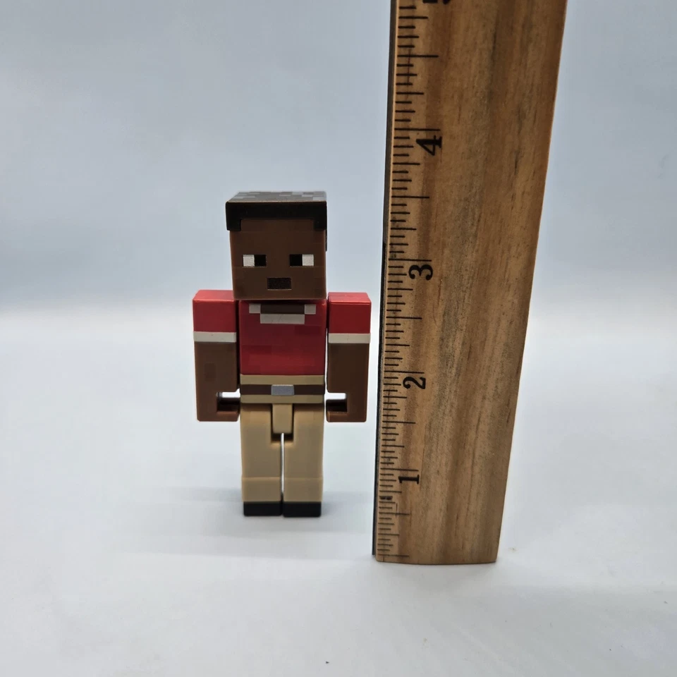 SAILOR ZURI & VILLAGER • Lote de 2 figuras de acción Minecraft juguetes 2024 Mattel 31/2" Foto 2 de 4