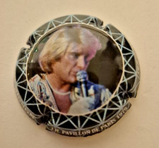 Pierre MIGNON Johnny Hallyday NR Pavillon Paris 1979 Champagne Capsule N300ex