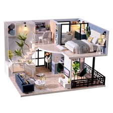Miniature House Kit DIY Miniature Kit for Adults Mini House