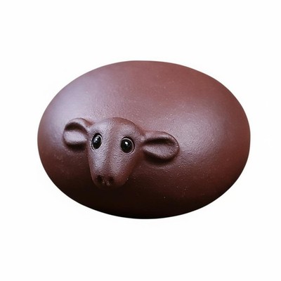 Teehaustier in Schafform abgerundet Schaf Teehaustier Handarbeit