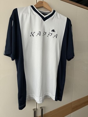 Kappa Trainingsshirt Größe XL Herren in Weiß Blau