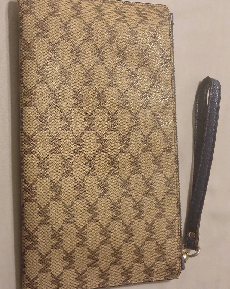 Bolsa de lona recubierta con logotipo Michael Kors Jet Set - marrón Foto 4 de 4