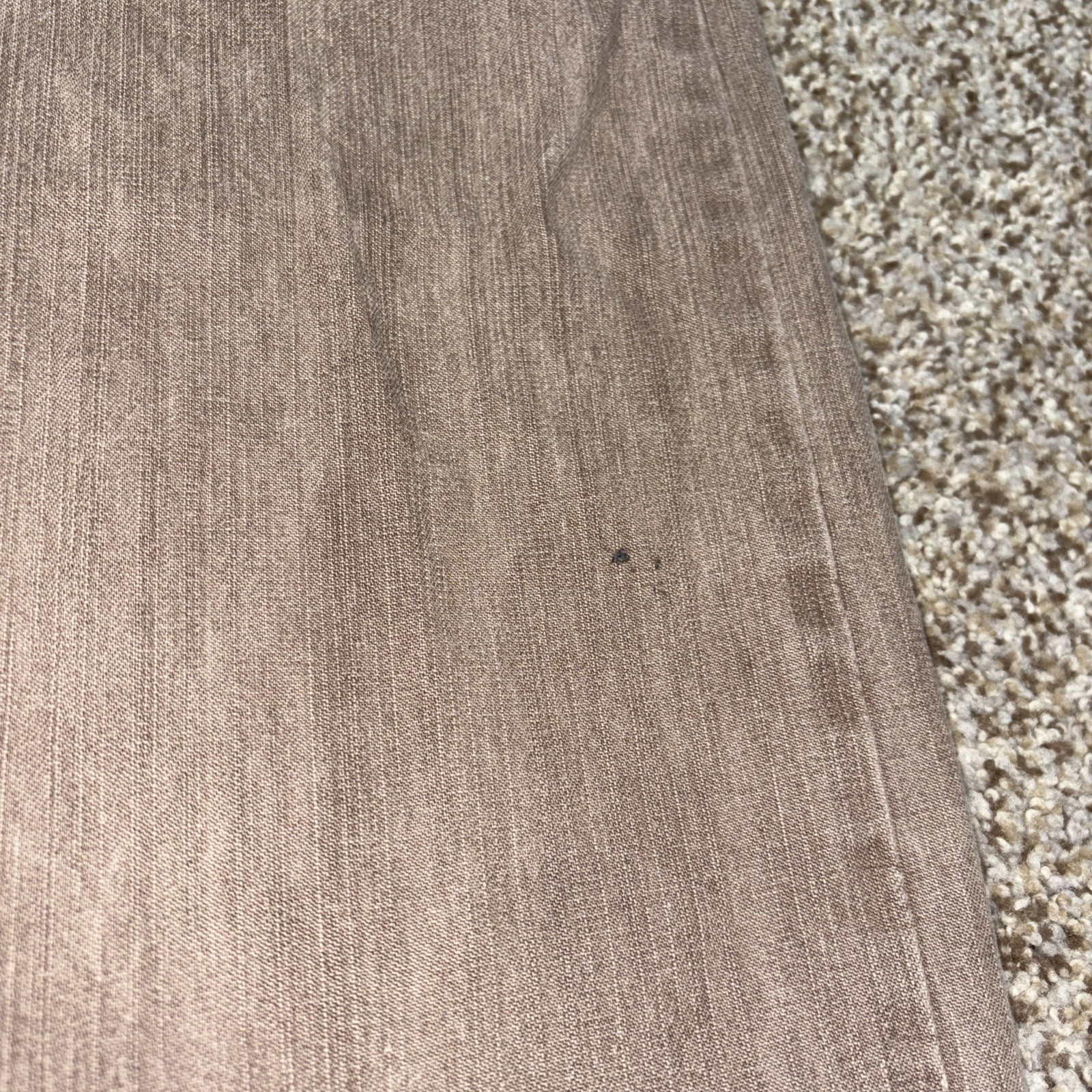 Vintage Mecca Jeans Mens 40/32 Loose Straight Brown Skater Y2K Fits 38 X 31 - View 3