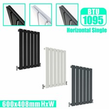 Image of Flat Panel Radiator Towel Rail Central Heating Vertical Horizontal Anthracite