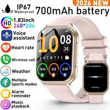 Smart Watches Answer/Make Call Heart Rate Sleep Monitor Sports Fitness Watch