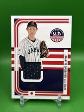Sho Kusaka 2024 Panini USA Baseball Stars & Stripes Japan Jersey Patch