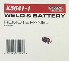 New Open Box Lincoln Electric K5641-1 Weld & Battery Remote Panel Ranger