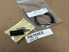 NEW SURPLUS KEYENCE FU-16 Fiber Optic Sensor Set FU16 FAST SHIPPING