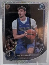 2025-26 Bowman Cooper Flagg Chrome RC Mojo Refractor Rookie #BCV-1 Mavericks