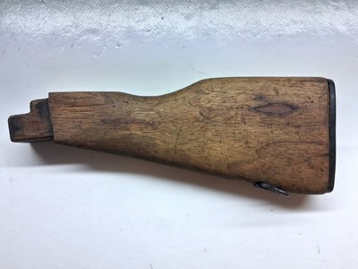AK AKM Stock Wood Schaft Holz DDR NVA